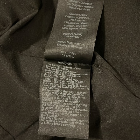 Mackage Magnus 2-in-1 Leather Biker Jacket - Picture 8 of 8